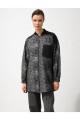 Leopar Desenli Garnili Tunik Siyah Leopar Desenli Garnili Tunik Siyah