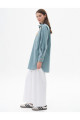 Nakış Işlemeli Poplin Tunik Mint Nakış Işlemeli Poplin Tunik Mint