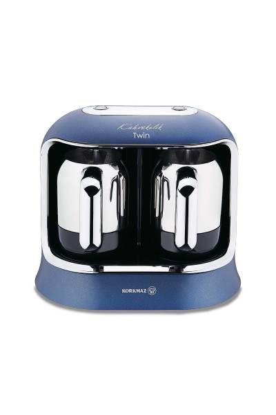 Kahvekolik Twin Kahve Makinası Azura\krom A861-03 Kahvekolik Twin Kahve Makinası Azura\krom A861-03