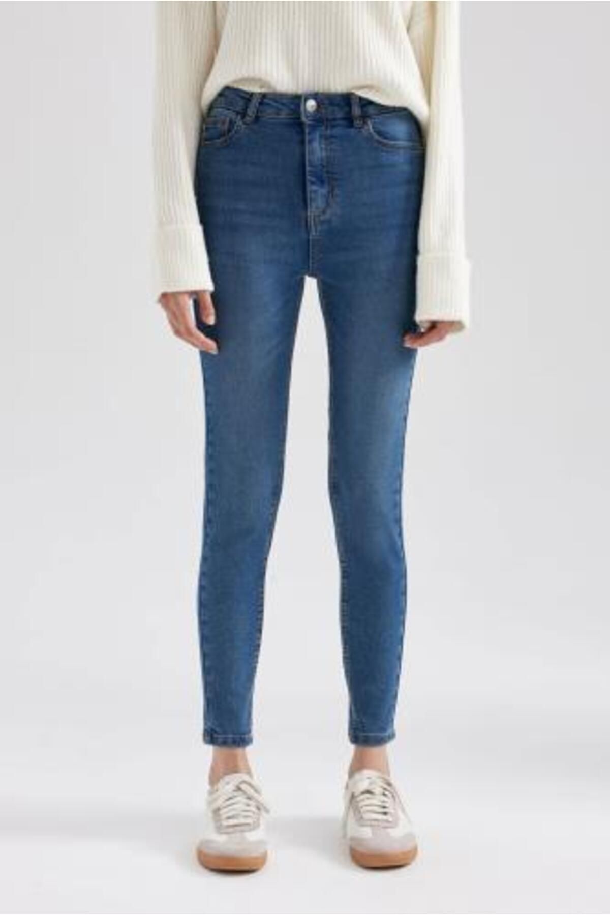 Skinny Fit Dar Paça Cepli Bilek Boy Jean Pantolon A3697ax23wn Skinny Fit Dar Paça Cepli Bilek Boy Jean Pantolon A3697ax23wn