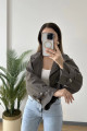MP028 9431 Kısa Trenç Koyu Kahve MP028 9431 Kısa Trenç Koyu Kahve