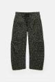 Leopar desenli baggy pantolon Leopar desenli baggy pantolon