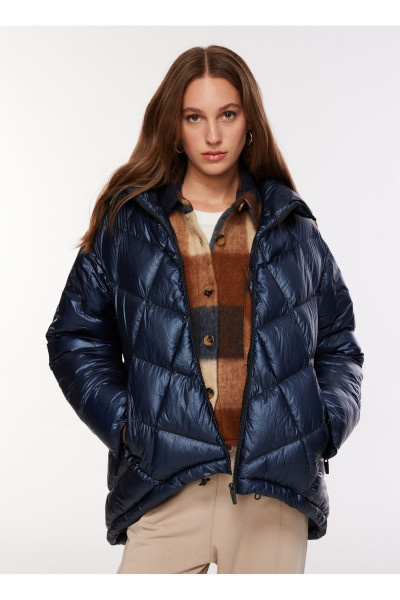 Lacivert Kadın Mont F3WL-MNT7 Lacivert Kadın Mont F3WL-MNT7