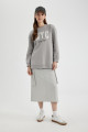 Regular Fit Bisiklet Yaka Içi Yumuşak Tüylü Sweatshirt Tunik B9299ax24sp Regular Fit Bisiklet Yaka Içi Yumuşak Tüylü Sweatshirt Tunik B9299ax24sp