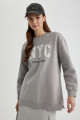 Regular Fit Bisiklet Yaka Içi Yumuşak Tüylü Sweatshirt Tunik B9299ax24sp Regular Fit Bisiklet Yaka Içi Yumuşak Tüylü Sweatshirt Tunik B9299ax24sp