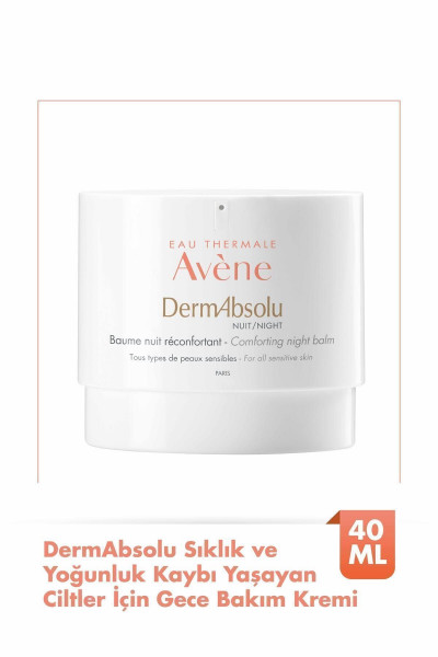 Dermabsolu Yaşlanma Karşıtı Yoğunluk Kaybı Yaşayan Ciltler İçin Gece Bakım Kremi 40 ml Dermabsolu Yaşlanma Karşıtı Yoğunluk Kaybı Yaşayan Ciltler İçin Gece Bakım Kremi 40 ml