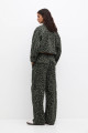 Leopar desenli baggy pantolon Leopar desenli baggy pantolon