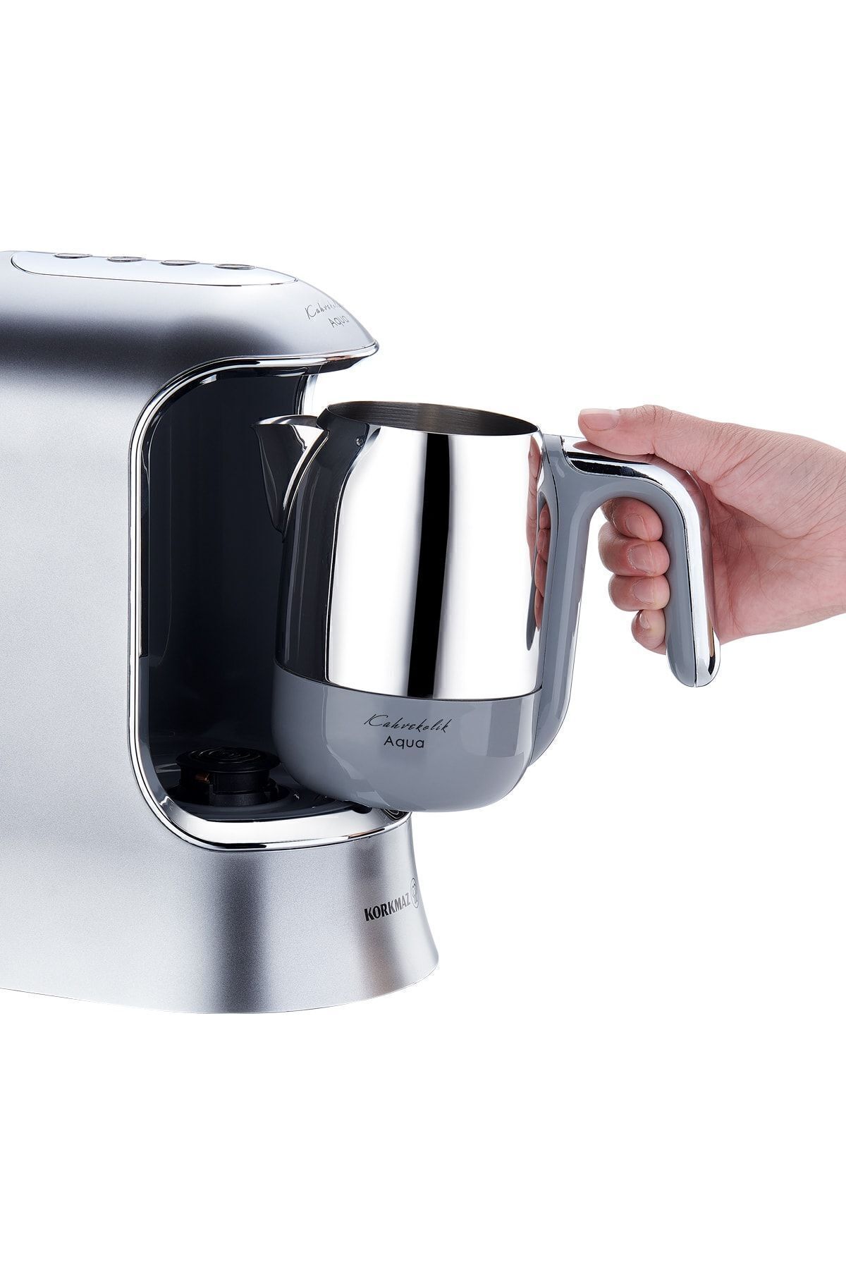 Kahvekolik Aqua Kahve Makinesi Inox Krom Kahvekolik Aqua Kahve Makinesi Inox Krom