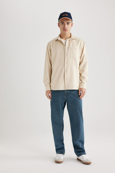 Regular Fit Uzun Kollu Gömlek B3670AX24SP