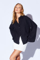 Siyah Kolları Salaş Yıkamalı Müslin Oversize Rahat Kalıp Kadın Basic Gömlek| Mks166881-01-6881 Siyah Kolları Salaş Yıkamalı Müslin Oversize Rahat Kalıp Kadın Basic Gömlek| Mks166881-01-6881