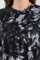 Kolyeli Desenli Gümüş Tunik Kolyeli Desenli Gümüş Tunik