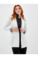 Basic Blazer Ceket Ekru