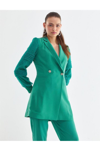 Tül Kaplamalı Göl Yeşili Takım Tül Kaplamalı Göl Yeşili Takım