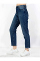 Mom Fit Jean Yüksek Bel Boyfriend Kesim Esnek Lacivert Kadın Kot Pantolon C599 Mom Fit Jean Yüksek Bel Boyfriend Kesim Esnek Lacivert Kadın Kot Pantolon C599