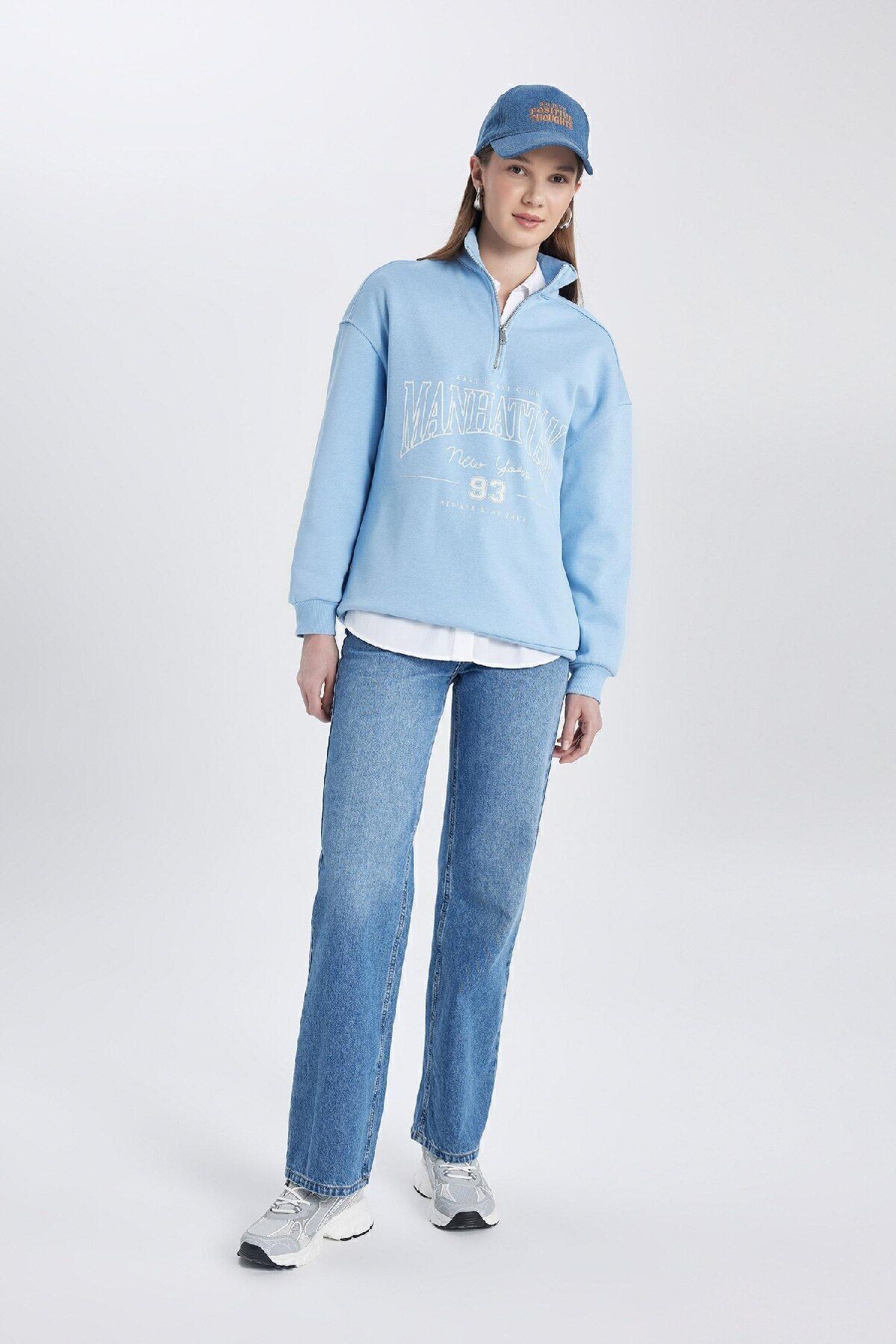 Regular Fit Bisiklet Yaka Içi Yumuşak Tüylü Kalın Sweatshirt Tunik C1671ax24sp Regular Fit Bisiklet Yaka Içi Yumuşak Tüylü Kalın Sweatshirt Tunik C1671ax24sp