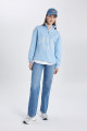 Regular Fit Bisiklet Yaka Içi Yumuşak Tüylü Kalın Sweatshirt Tunik C1671ax24sp Regular Fit Bisiklet Yaka Içi Yumuşak Tüylü Kalın Sweatshirt Tunik C1671ax24sp