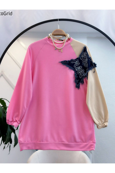 KOT YILDIZ DETAYLI SWEAT