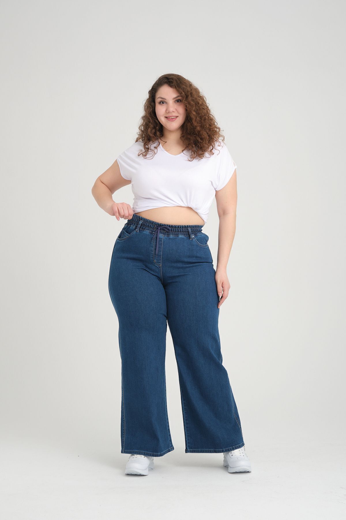 LASTİKLİ BOL PAÇA PANTOLON LASTİKLİ BOL PAÇA PANTOLON