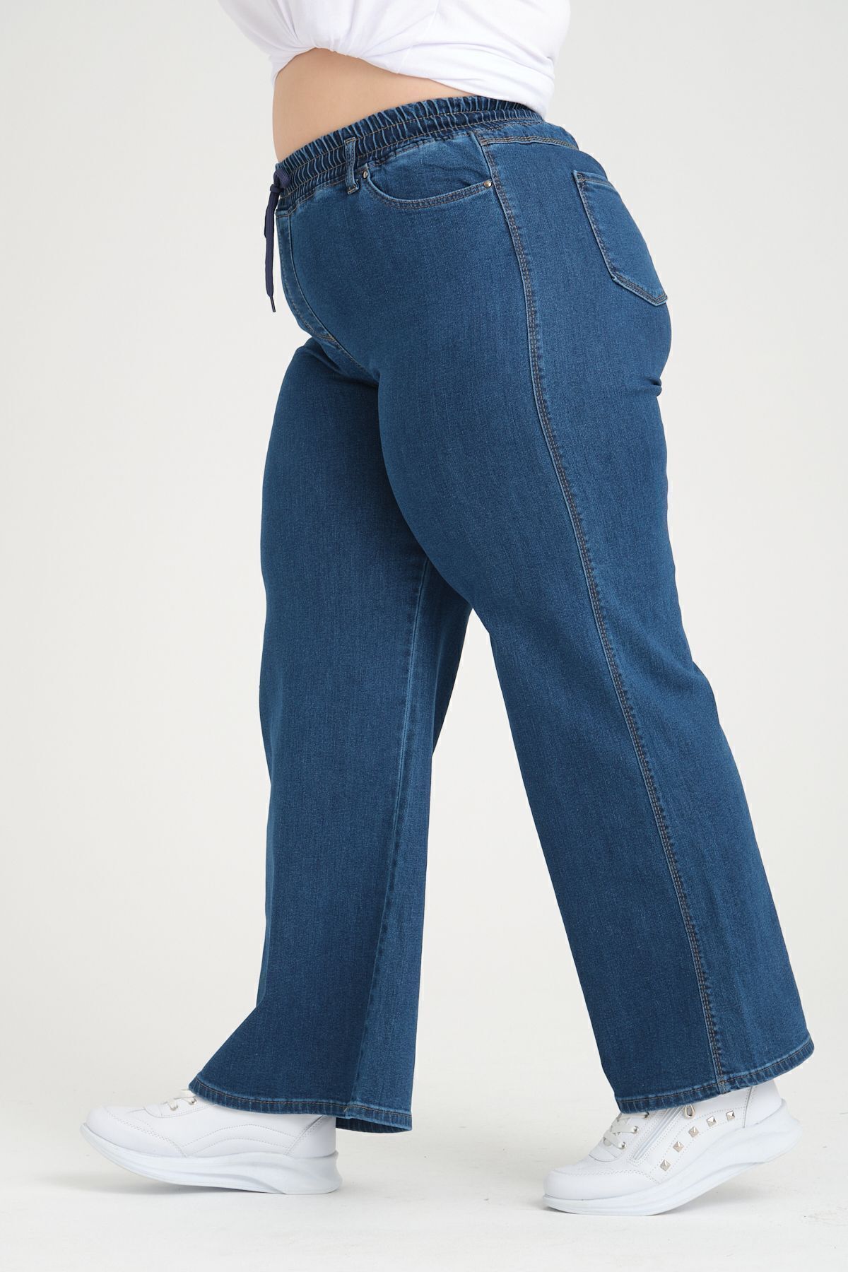 LASTİKLİ BOL PAÇA PANTOLON LASTİKLİ BOL PAÇA PANTOLON
