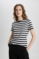 Regular Fit Bisiklet Yaka Basic Kısa Kollu Tişört C2612ax24sp Regular Fit Bisiklet Yaka Basic Kısa Kollu Tişört C2612ax24sp