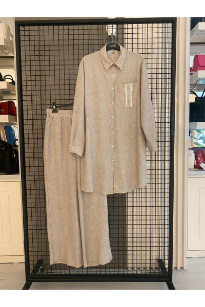 Trend 2024 Yeni Sezon Alt Üst Pantolonlu Takım  Modaayka