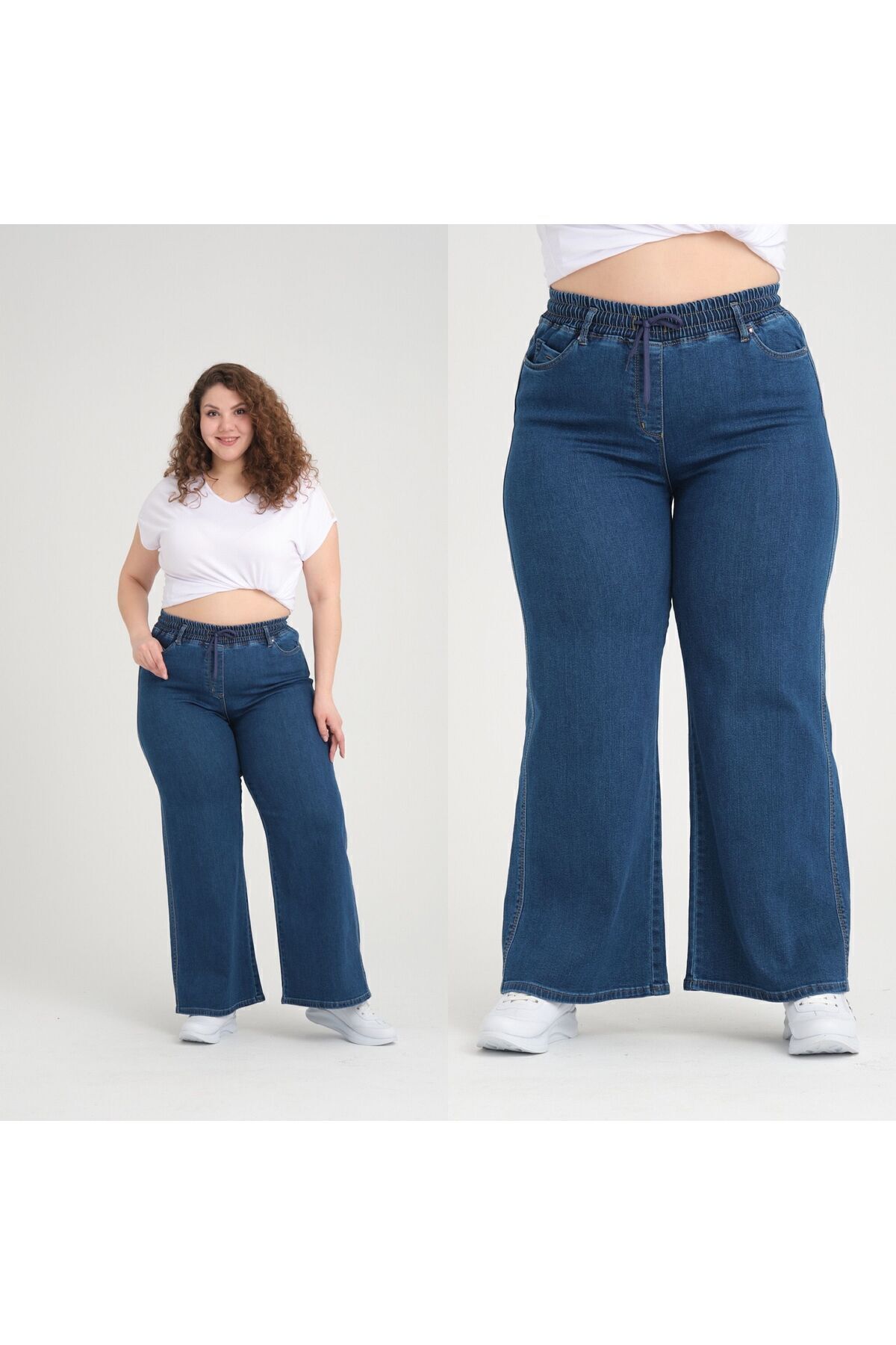LASTİKLİ BOL PAÇA PANTOLON LASTİKLİ BOL PAÇA PANTOLON