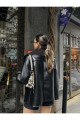 Kadın Siyah Oversize Ceket Kadın Siyah Oversize Ceket