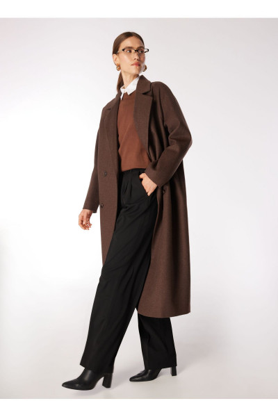 Kahve Kadın Kaban F4WL-KBN0346 Kahve Kadın Kaban F4WL-KBN0346