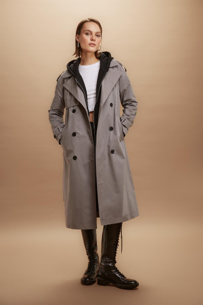 Regular Fit Su Itici Kemerrli Trençkot B2602ax23au Regular Fit Su Itici Kemerrli Trençkot B2602ax23au