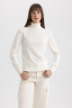 Regular Fit Balıkçı Yaka Basic Kazak H1651az23wn Regular Fit Balıkçı Yaka Basic Kazak H1651az23wn