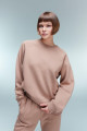 Oversize Geniş Kalıp Bisiklet Yaka Kalın Basic Düz Casual Sweatshirt V2697az23wn Oversize Geniş Kalıp Bisiklet Yaka Kalın Basic Düz Casual Sweatshirt V2697az23wn