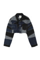 Kadın patch detaylı denim ceket Kadın patch detaylı denim ceket