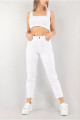 White Likralı Mom Jean Yüksek Bel Beyaz Pantolon(İÇ GÖSTERMEZ) White Likralı Mom Jean Yüksek Bel Beyaz Pantolon(İÇ GÖSTERMEZ)