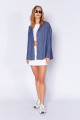 Lacivert Kadın Çizgili Oversize Gömlek| Ek1007430-7430 Lacivert Kadın Çizgili Oversize Gömlek| Ek1007430-7430