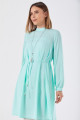 Kolyeli Dik Yaka Mint Tunik Kolyeli Dik Yaka Mint Tunik