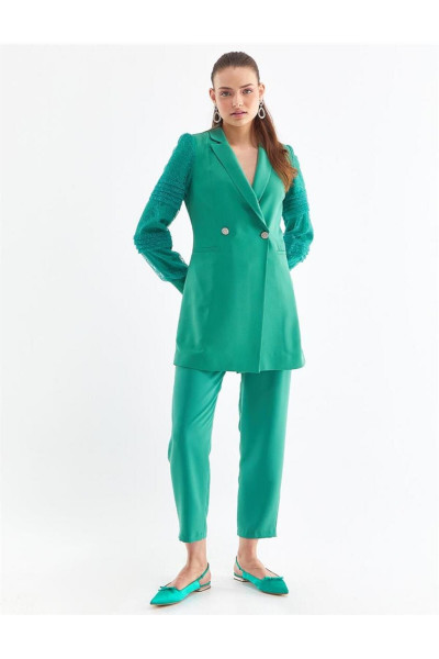 Tül Kaplamalı Göl Yeşili Takım Tül Kaplamalı Göl Yeşili Takım