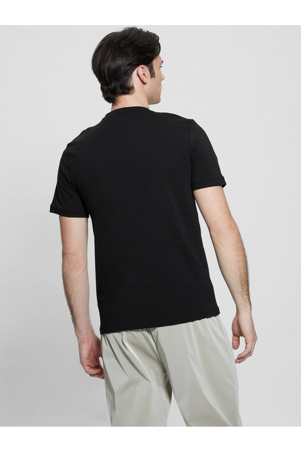 Queencie Erkek Aktif Slim Fit T-shirt