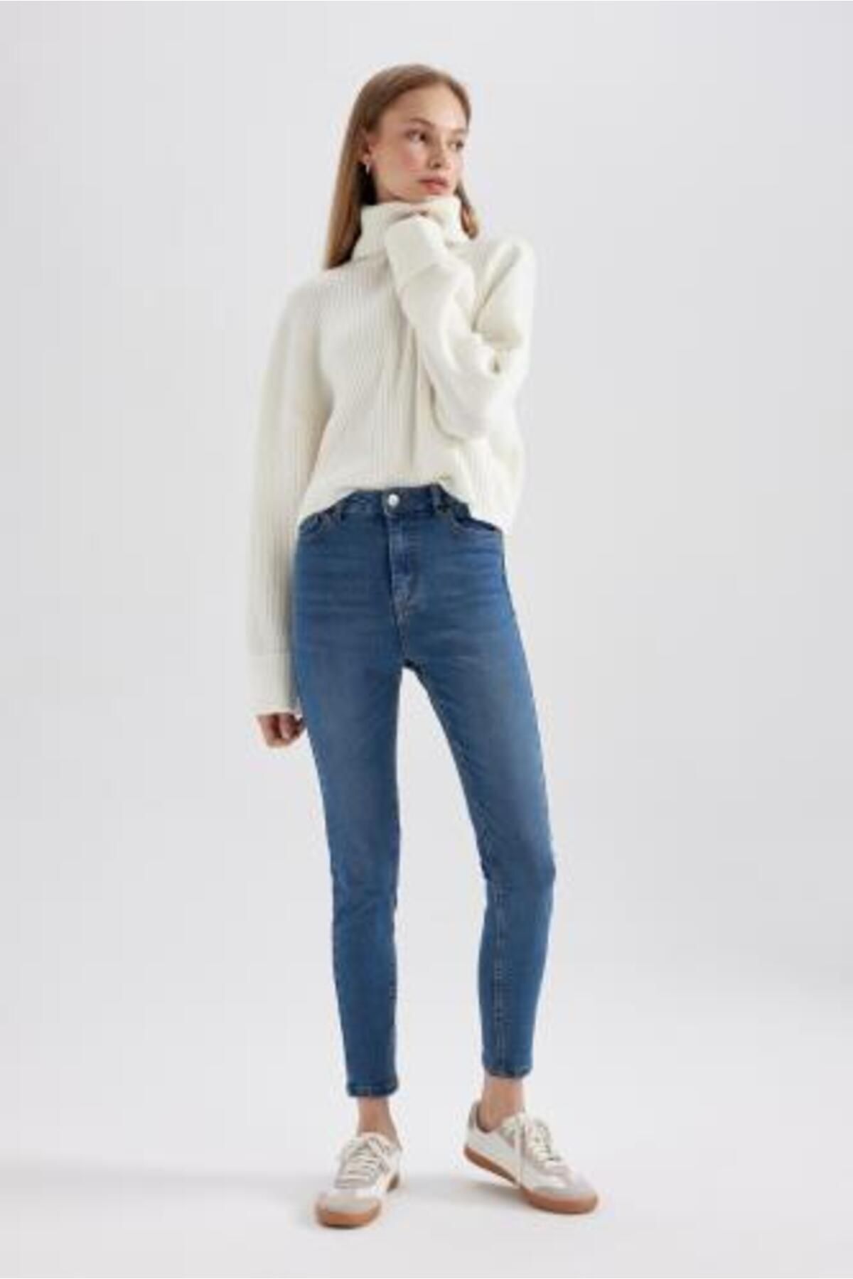 Skinny Fit Dar Paça Cepli Bilek Boy Jean Pantolon A3697ax23wn Skinny Fit Dar Paça Cepli Bilek Boy Jean Pantolon A3697ax23wn
