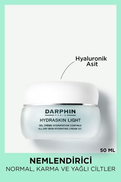 Nemlendirici- Hydraskin Light All Day Skin Hydrating Cream Gel 50 ml 882381004644 Nemlendirici- Hydraskin Light All Day Skin Hydrating Cream Gel 50 ml 882381004644