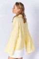 Limon Sarı Kolları Salaş Yıkamalı Müslin Oversize Rahat Kalıp Kadın Basic Gömlek| Mks166881-01-6881 Limon Sarı Kolları Salaş Yıkamalı Müslin Oversize Rahat Kalıp Kadın Basic Gömlek| Mks166881-01-6881