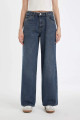 Wide Leg Yüksek Bel Uzun Jean Yıkamalı Pantolon 3162228 Wide Leg Yüksek Bel Uzun Jean Yıkamalı Pantolon 3162228