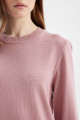 Regular Fit Bisiklet Yaka Yırtmaçlı Basic Düz Kazak Tunik H3431az24au Regular Fit Bisiklet Yaka Yırtmaçlı Basic Düz Kazak Tunik H3431az24au