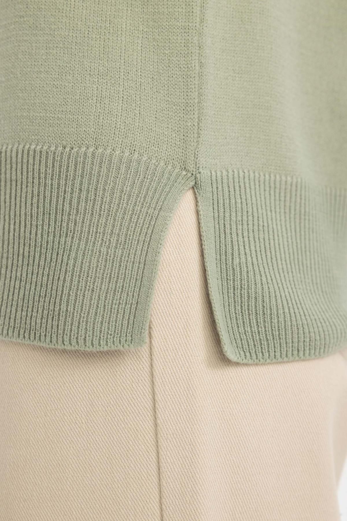 Yumuşak Dokulu Bisiklet Yaka Reglan Kol Basic Düz Triko Kazak I6913az24wn Yumuşak Dokulu Bisiklet Yaka Reglan Kol Basic Düz Triko Kazak I6913az24wn