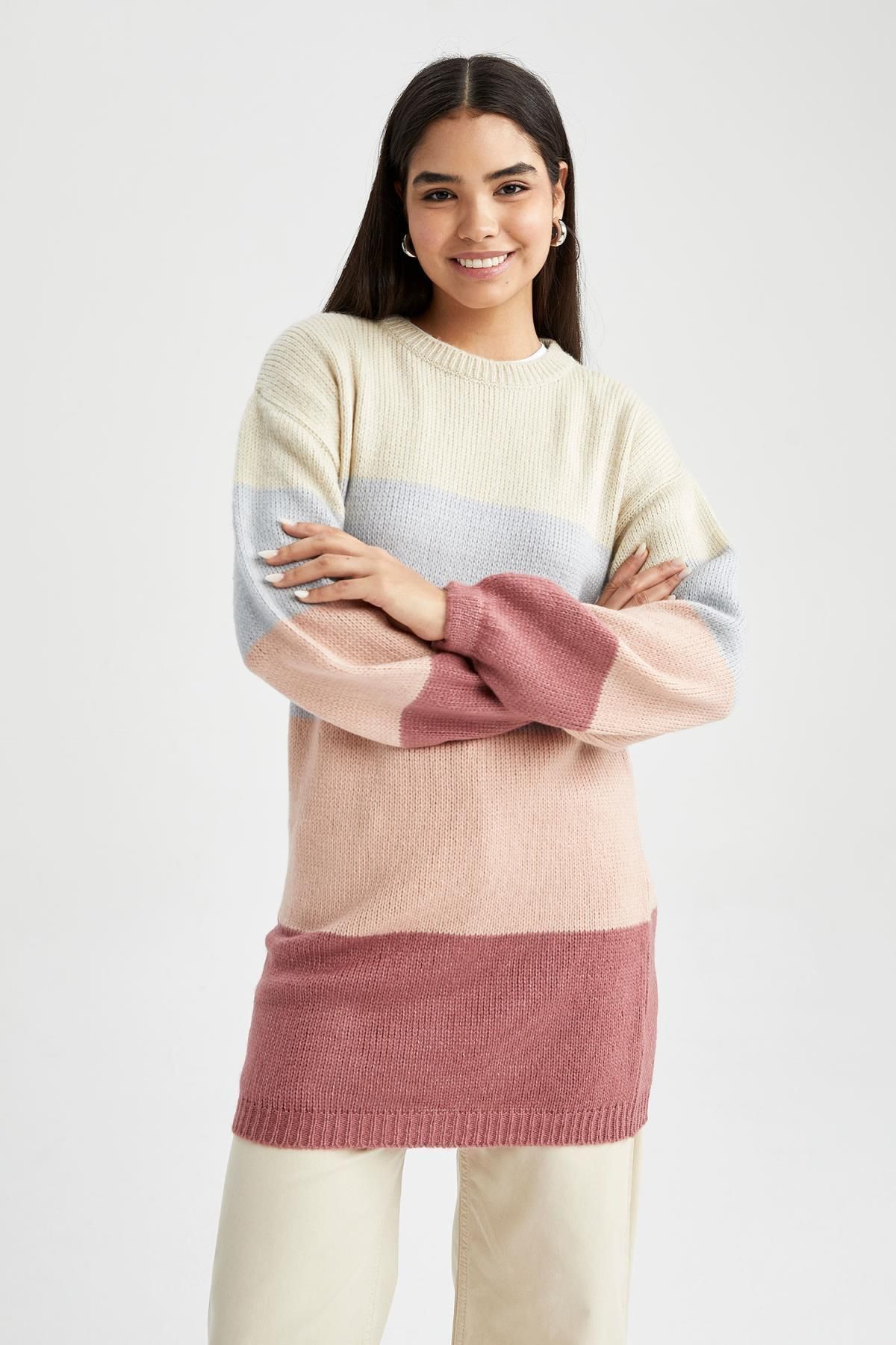 Regular Fit Bisiklet Yaka Basic Tunik Z8082az22wn Regular Fit Bisiklet Yaka Basic Tunik Z8082az22wn
