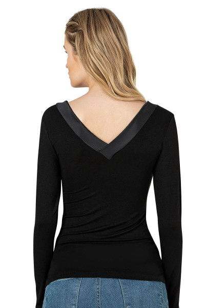 Özkan 26984 Kadın Likralı Ring Viskon Esnek Rahat Saten Yakalı Uzun Kollu Bluz Özkan 26984 Kadın Likralı Ring Viskon Esnek Rahat Saten Yakalı Uzun Kollu Bluz