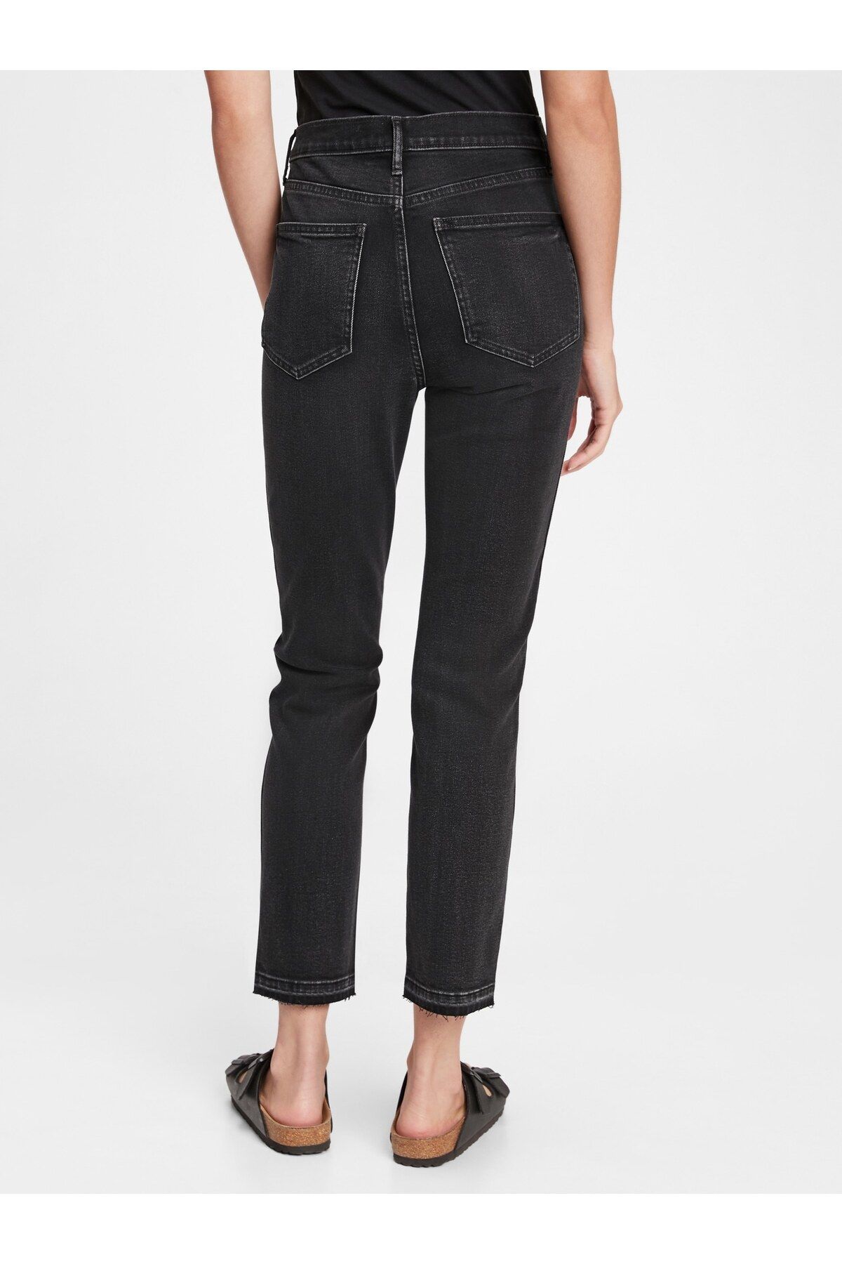 Kadın Siyah High Rise Vintage Slim Washwell™ Jean Pantolon Kadın Siyah High Rise Vintage Slim Washwell™ Jean Pantolon