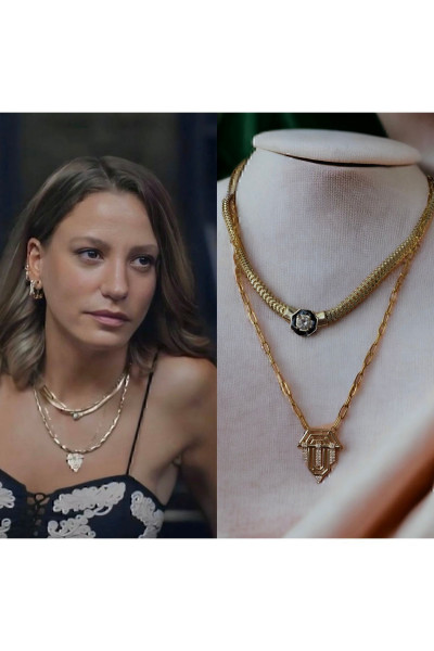 Serenay Kolyeler Kimler Geldi Kimler Geçti 2 li Set Serenay Kolyeler Kimler Geldi Kimler Geçti 2 li Set