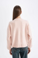 Oversize Geniş Kalıp Bisiklet Yaka Basic Düz Kazak D0036ax24wn Oversize Geniş Kalıp Bisiklet Yaka Basic Düz Kazak D0036ax24wn