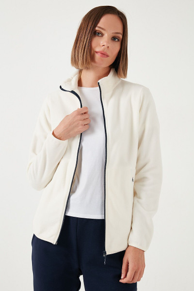 Slim Fit Anti-Pilling Tüylenme Yapmayan Fermuarlı  Polar Hırka  HIRKA 5907012