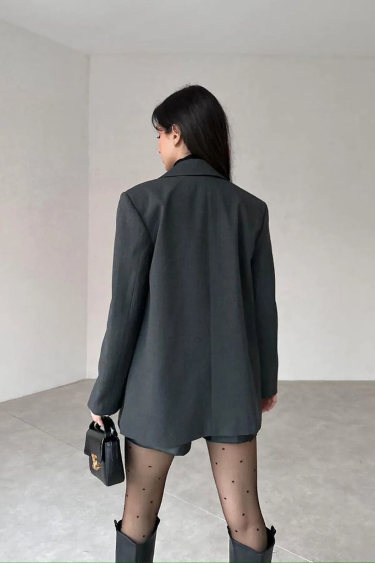 Kadın Yeni Sezon Oversize Blazer Ceket Kadın Yeni Sezon Oversize Blazer Ceket